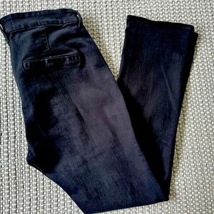 Express high rise“Stretch Denim Perfect” Barely Boot black size 14R